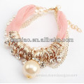 2015 new faux pearl bracelet wholeslae fashionable jewelry